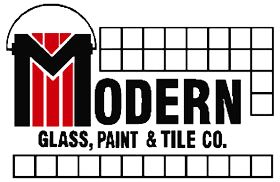 MODERN GLASS PAINT AND TILE Produly Supports The Carr Center Cake Auction!