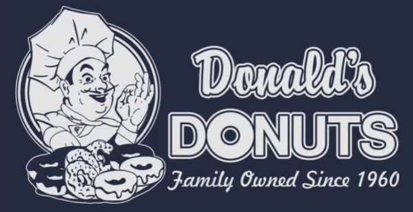 Donald's Donuts Produly Supports The Carr Center Cake Auction!