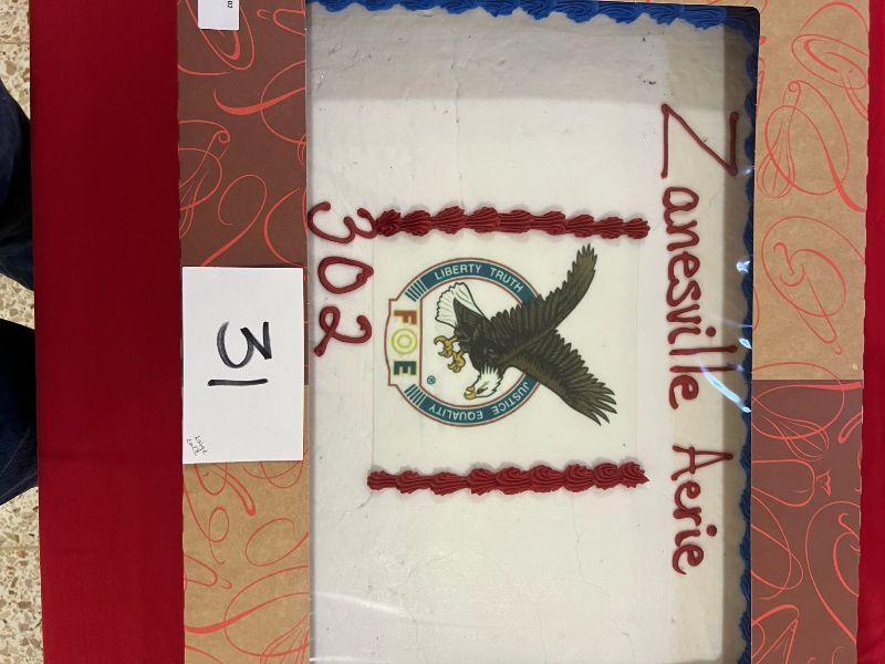 Carr Center Cake Auction Entry Zanesville Eagles 302
