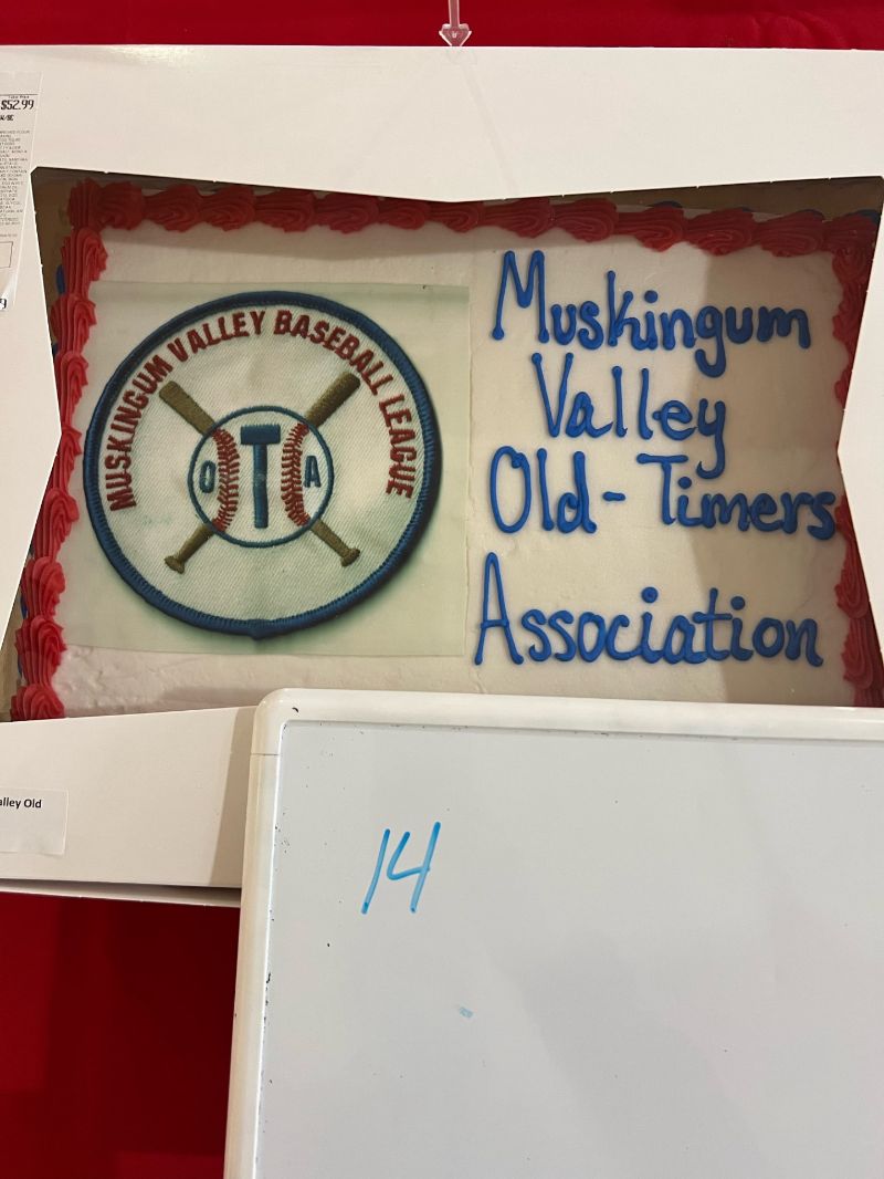 Carr Center Cake Auction Entry Muskingum Valley Old Timers Baseball