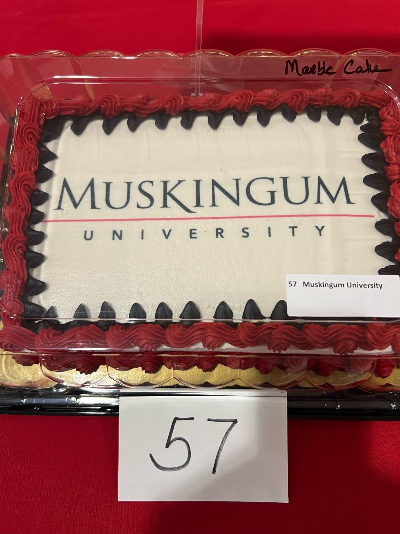 Carr Center Cake Auction Entry Muskingum University