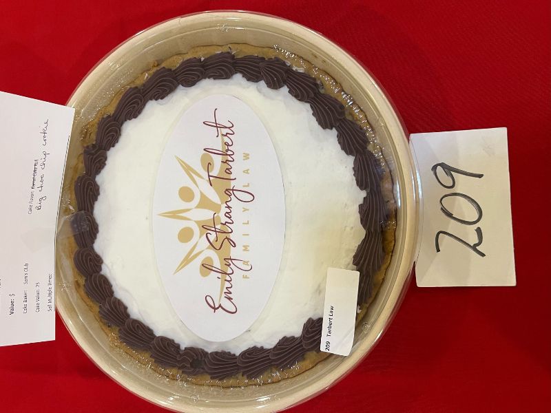 Carr Center Cake Auction Entry Tarbert Law