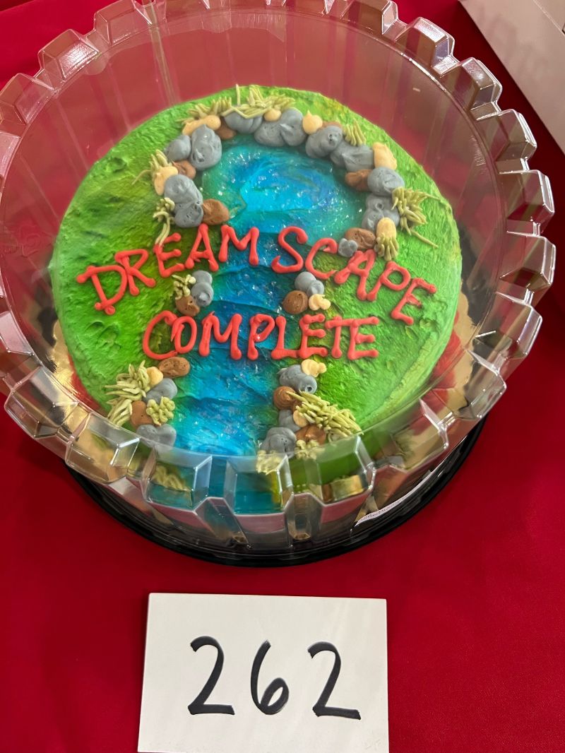 Carr Center Cake Auction Entry Dreamscape Complete Landscaping Co.