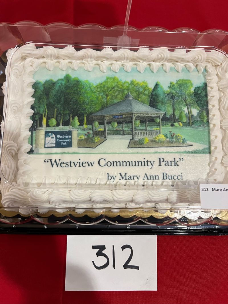 Carr Center Cake Auction Entry Mary Ann Bucci