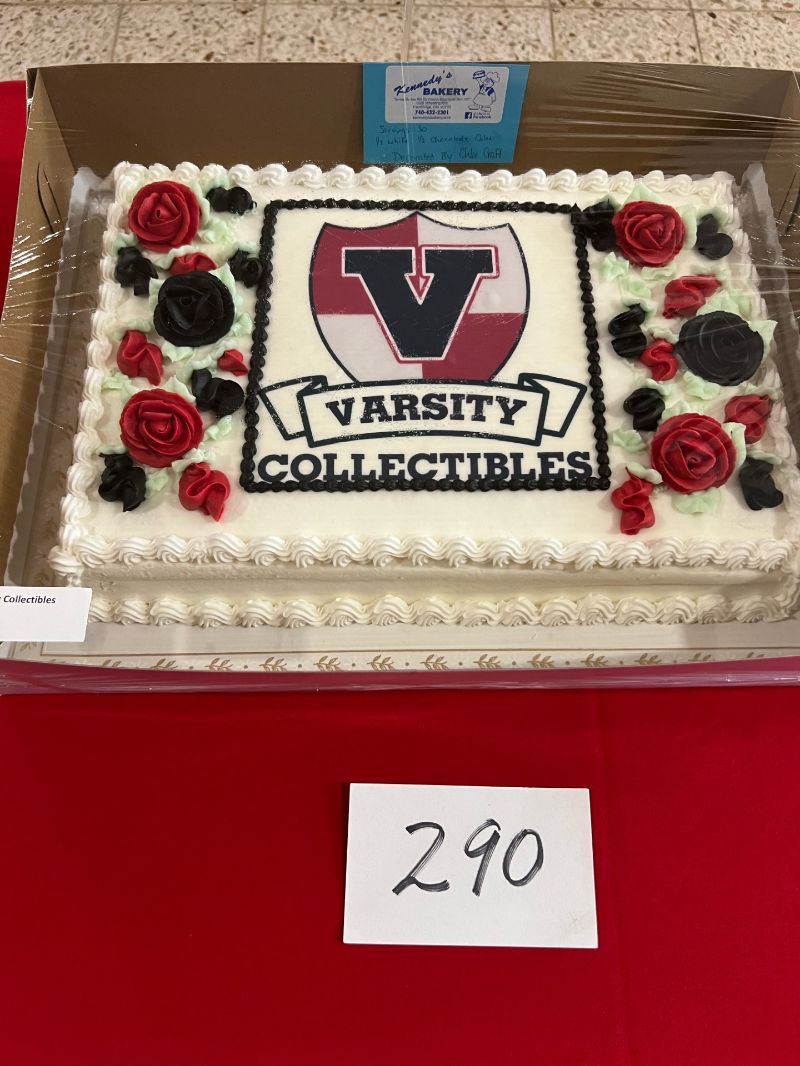 Carr Center Cake Auction Entry Varsity Collectibles
