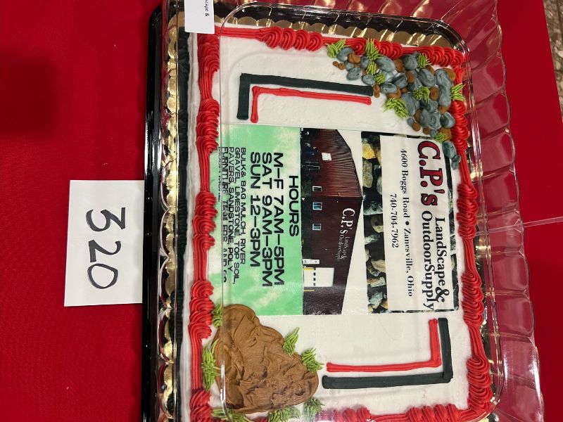 Carr Center Cake Auction Entry C.P.'s Landscape & Outdoor Supply