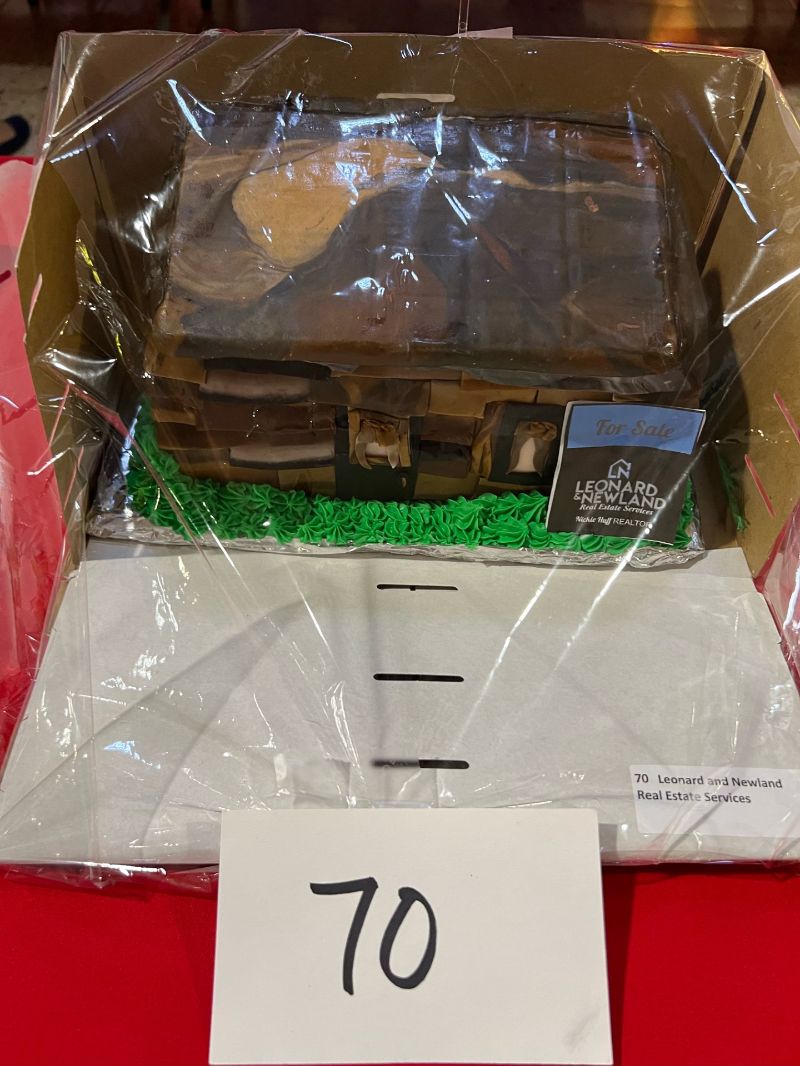 Carr Center Cake Auction Entry Leonard and Newland Real Estate Services