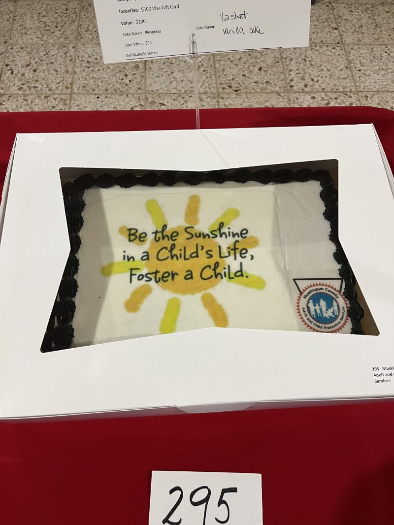 Carr Center Cake Auction Entry Muskingum County Adult and Child Protective Services