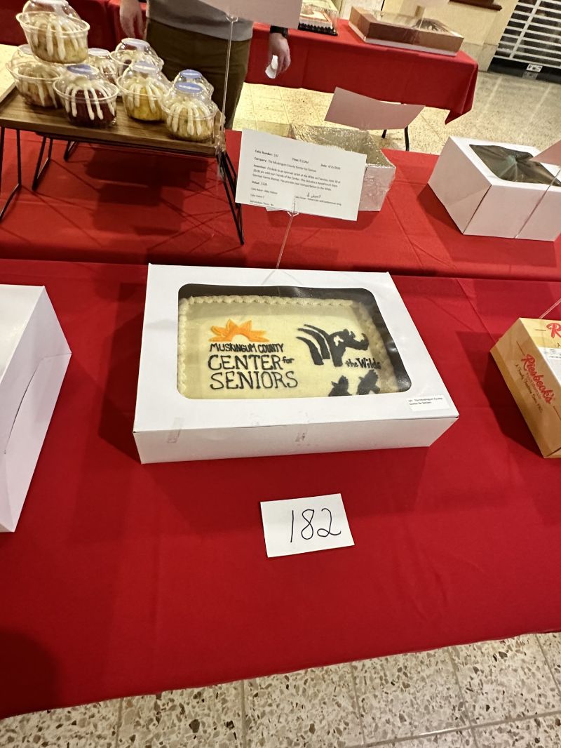 Carr Center Cake Auction Entry The Muskingum County Center for Seniors
