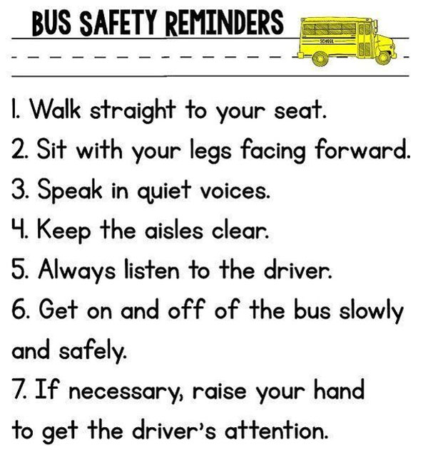 The Carr Center Bus Safety